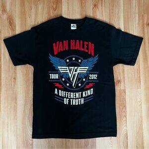 Van Halen World Tour 2012  A Different Kind Of Truth Band Concert T Shirt